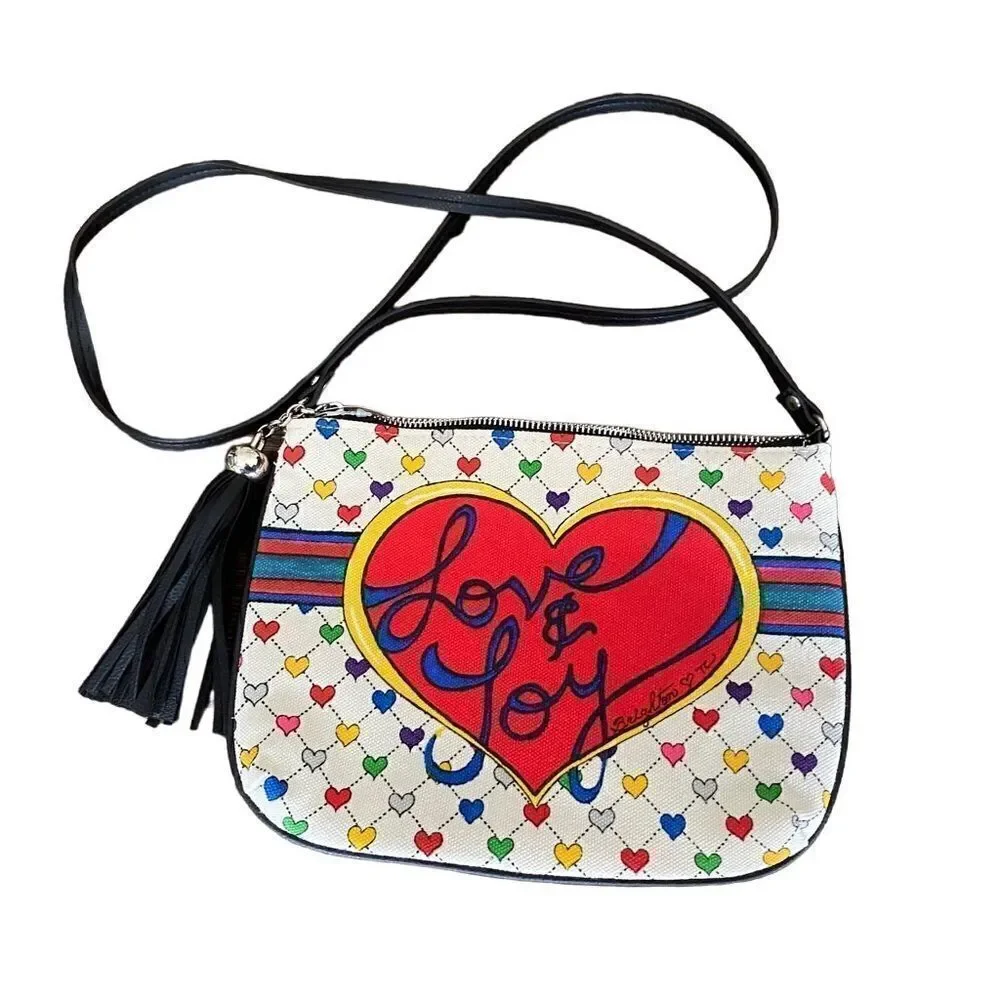 Brighton Love & Joy Limited Holiday Crossbody Purse NWT